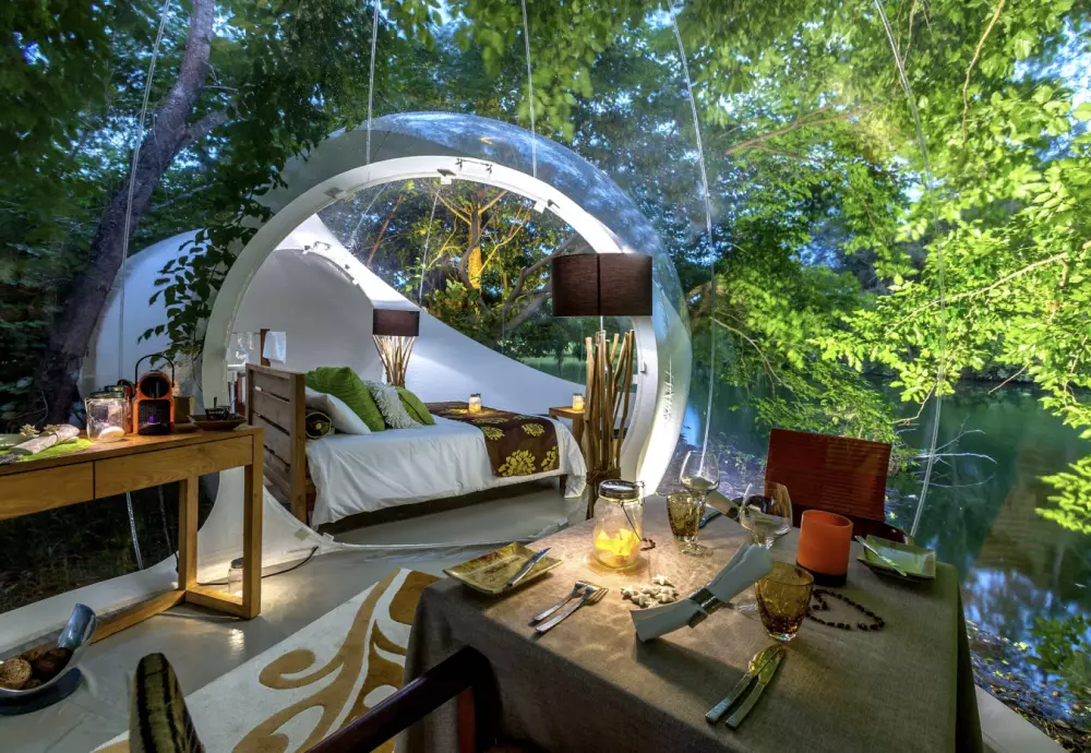 high quality outdoor camping bubble tent